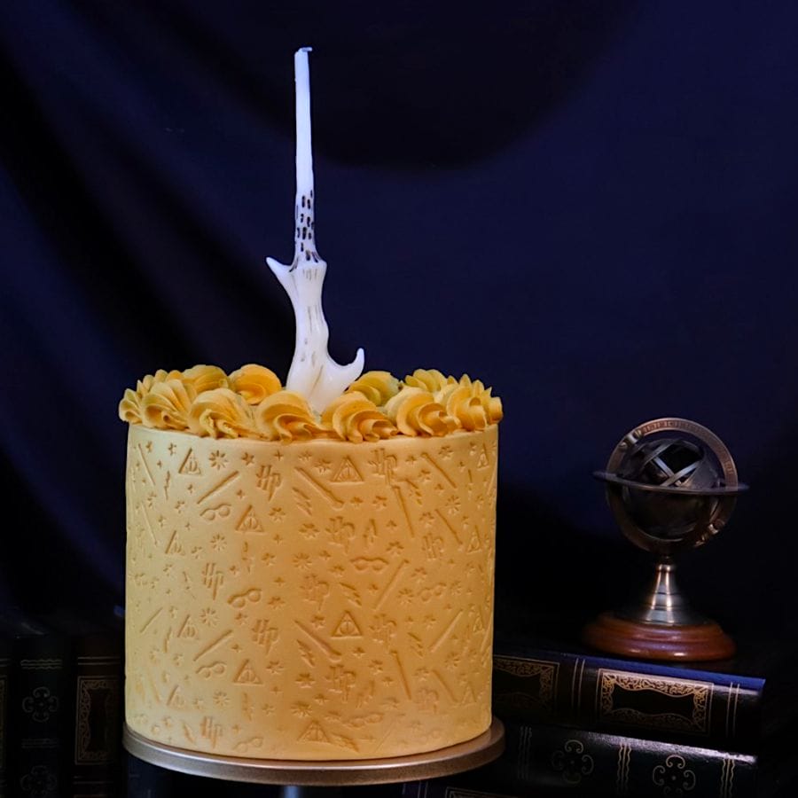 VELA CUMPLEAÑOS "HARRY POTTER" PME - VARITA DE "LORD VOLDEMORT" - Imagen 3